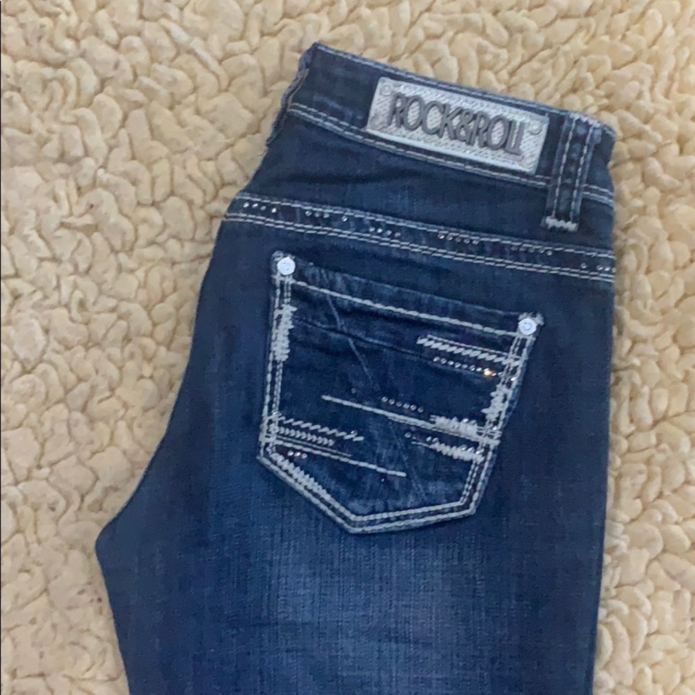 Rock & Roll Rival Low Rise Jeans 27x34